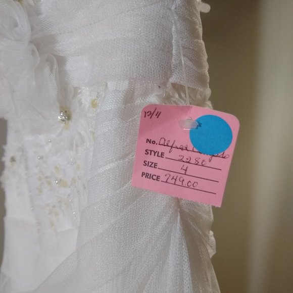 NWT! Alfred Angelo #2280 size # 4 - Picture 7 of 8